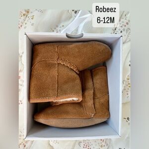 Robeez Tyler Sherpa Boots, Size 6-12M